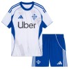 Officiële Voetbalshirt + Korte Broek Como Uit 2025-26 - Kids Officiële Voetbalshirt + Korte Broek Como Uit 2025-26 - Kids